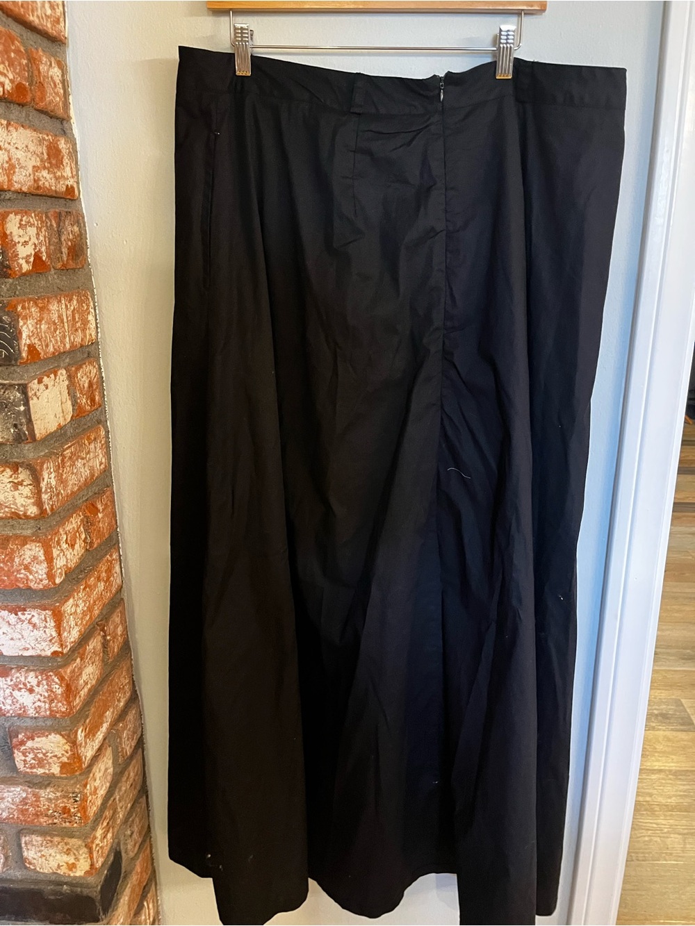 By Design NWOT Cotton Black Maxi Skirt - Picture 3 of 3